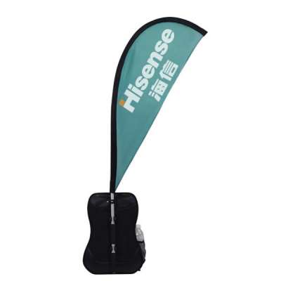 Backpack Feather Flag Banner with Printing for Outdoor Promotion