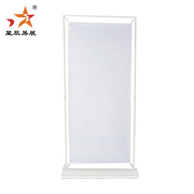 Top Quality Very Heavy Foam Board Metal Display Stand with Hooks , Display Board Free Standing