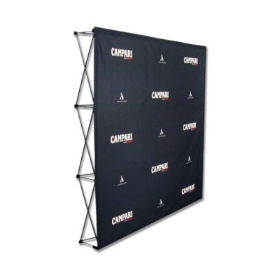 Wholesale China Metal Pop Up Wall Displays , Portable Backdrop Stands