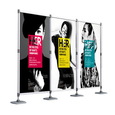 Anti-Scratch 4.5cm Diameter Aluminum Trade Show Backdrop Stand from China