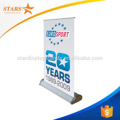 A 3 / A 4 Aluminum Retractable Banner Stand , Roll Up Standees